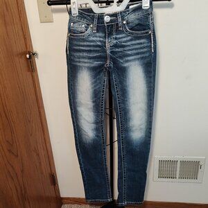 Daytrip girl's skinny blue jeans, excellent used condition, size 12